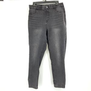 Womens No Boundries  NOBO Jegging Jeans Crop Skinny Stretch XL 15-17 0923